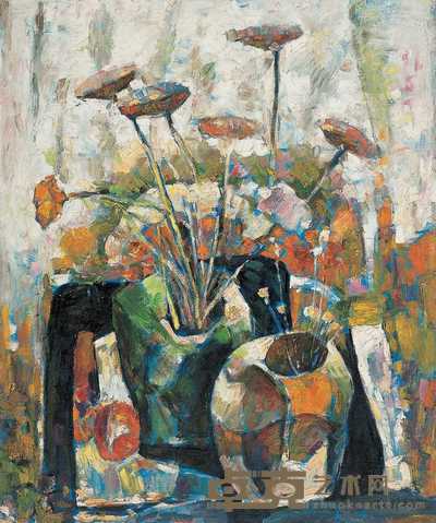 黄阿忠 静物 59×49cm